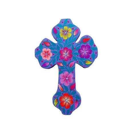 Big Hand Painted Cross