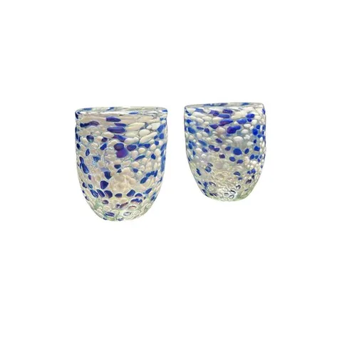 Textured Water Glass