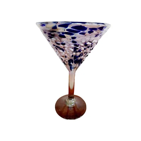 Textured Martini Glass