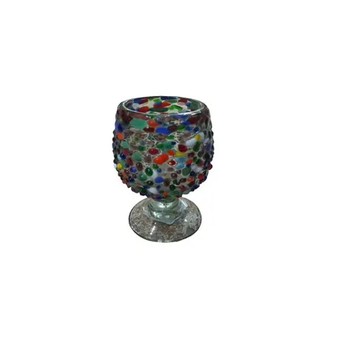 Tall Textured Tequila Shot Glass — Style 2