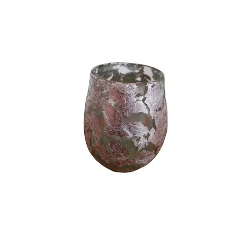 Silver Leaf Tequila Shot Glass