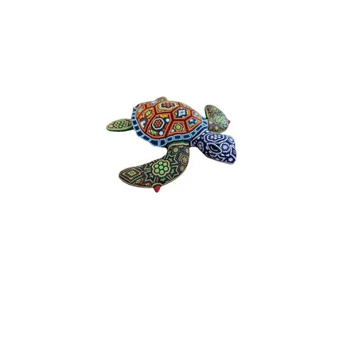 Huichol Turtle Piece