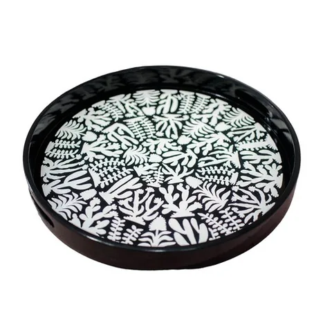 Round Service Tray