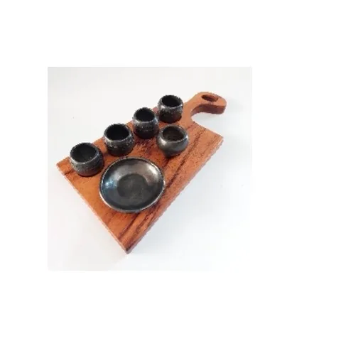 Black Clay Mezcal Set