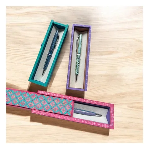 Hand-Painted Pen & Box